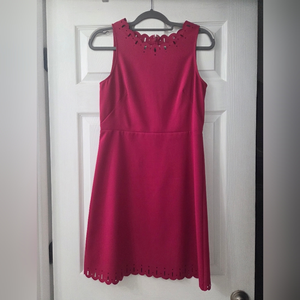 Elegant LOFT Pink Sheath Dress